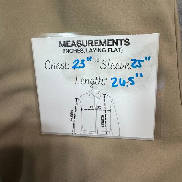 Zara man lightweight bomber jacket size large khaki - Picture 8 of 8